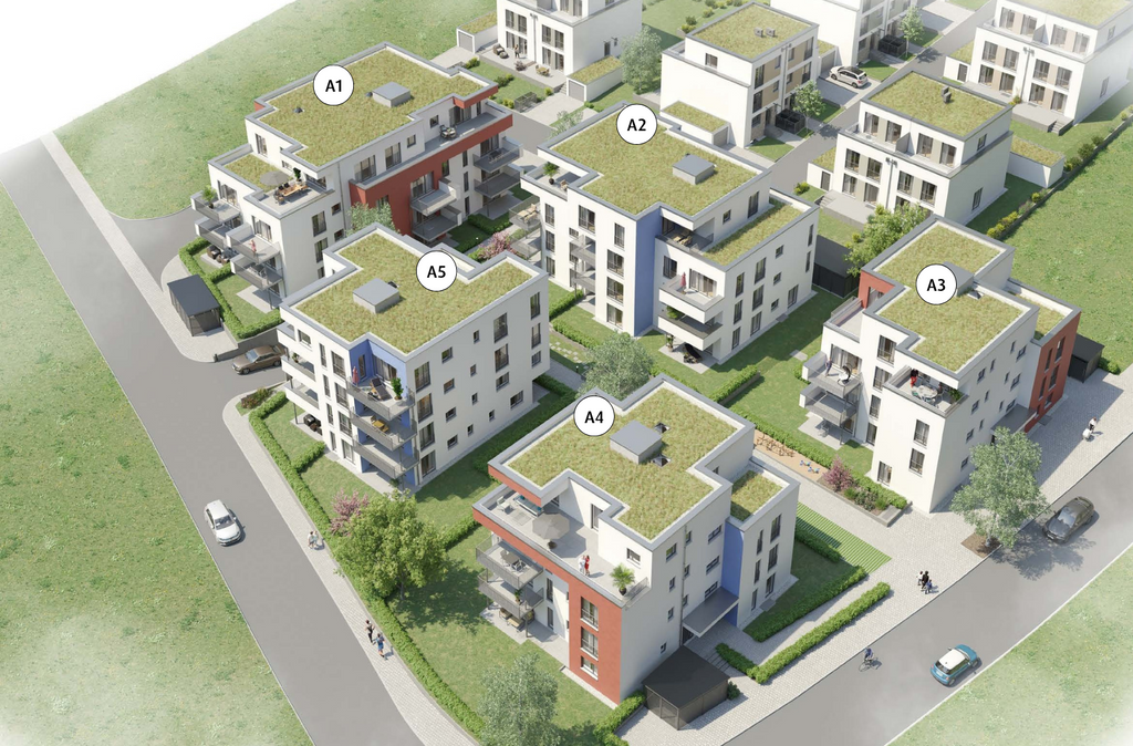 Moderne 2-Zimmer-Wohnung in Winnenden mit Balkon (A4.39)