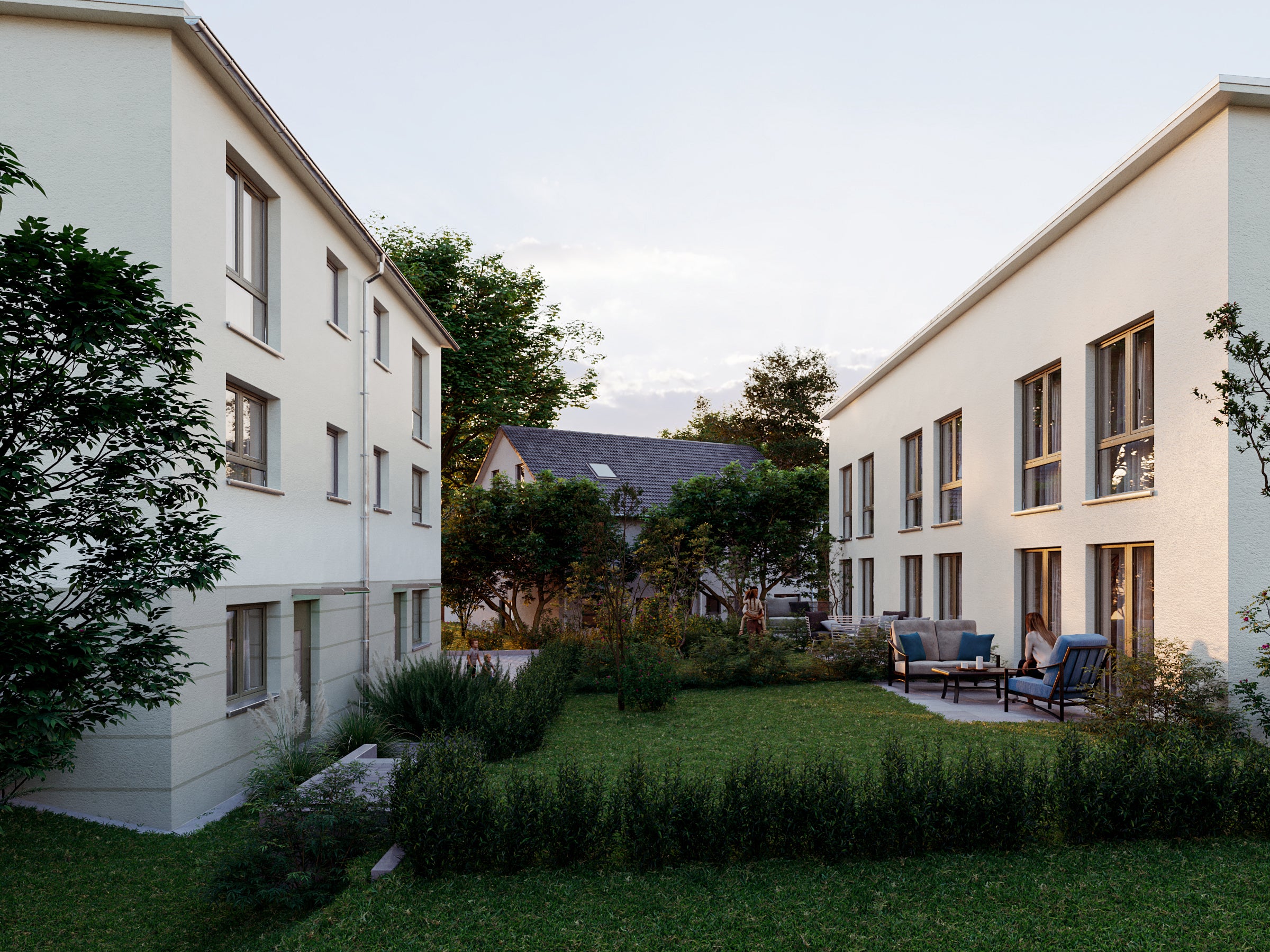 Reihenendhaus mit 133,7 m² in Walzbachtal-Wössingen