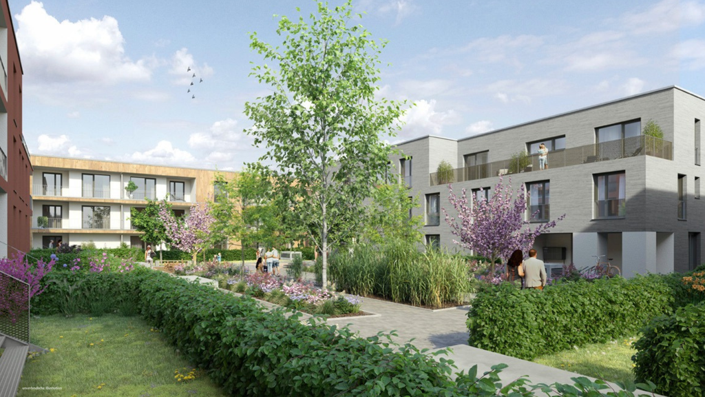 2-Zimmer-Wohnung in Köngen mit 41,63 m² inkl. Terrasse & Garten (E.01)