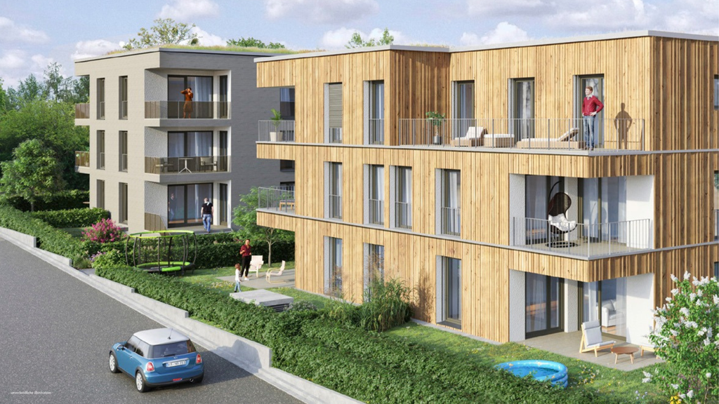 2-Zimmer-Gartenwohnung in Köngen 41,24 m² (A.01)