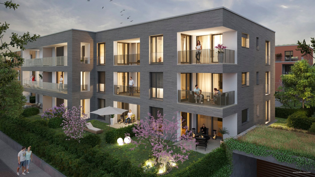 2-Zimmer-Gartenwohnung in Köngen 41,24 m² (A.01)