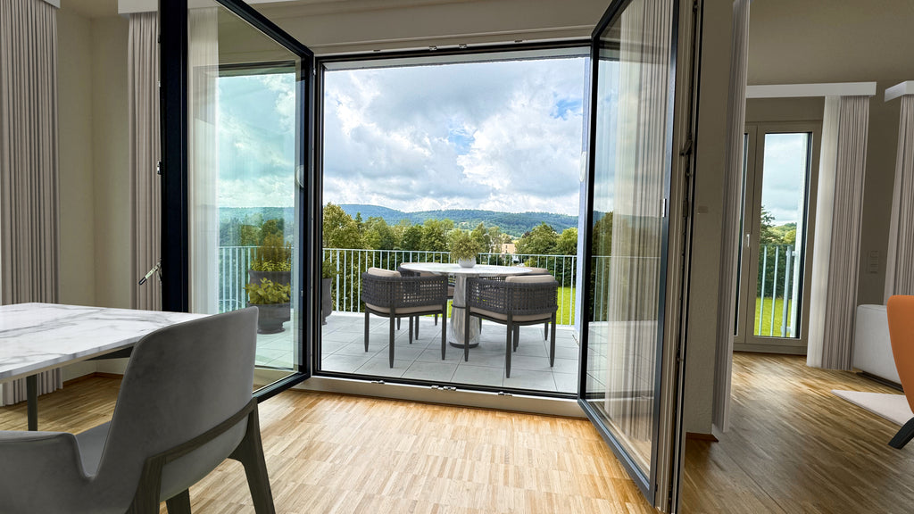 Penthaus mit zwei Dachterrassen und atemberaubendem Weitblick in Winnenden (A5.48)