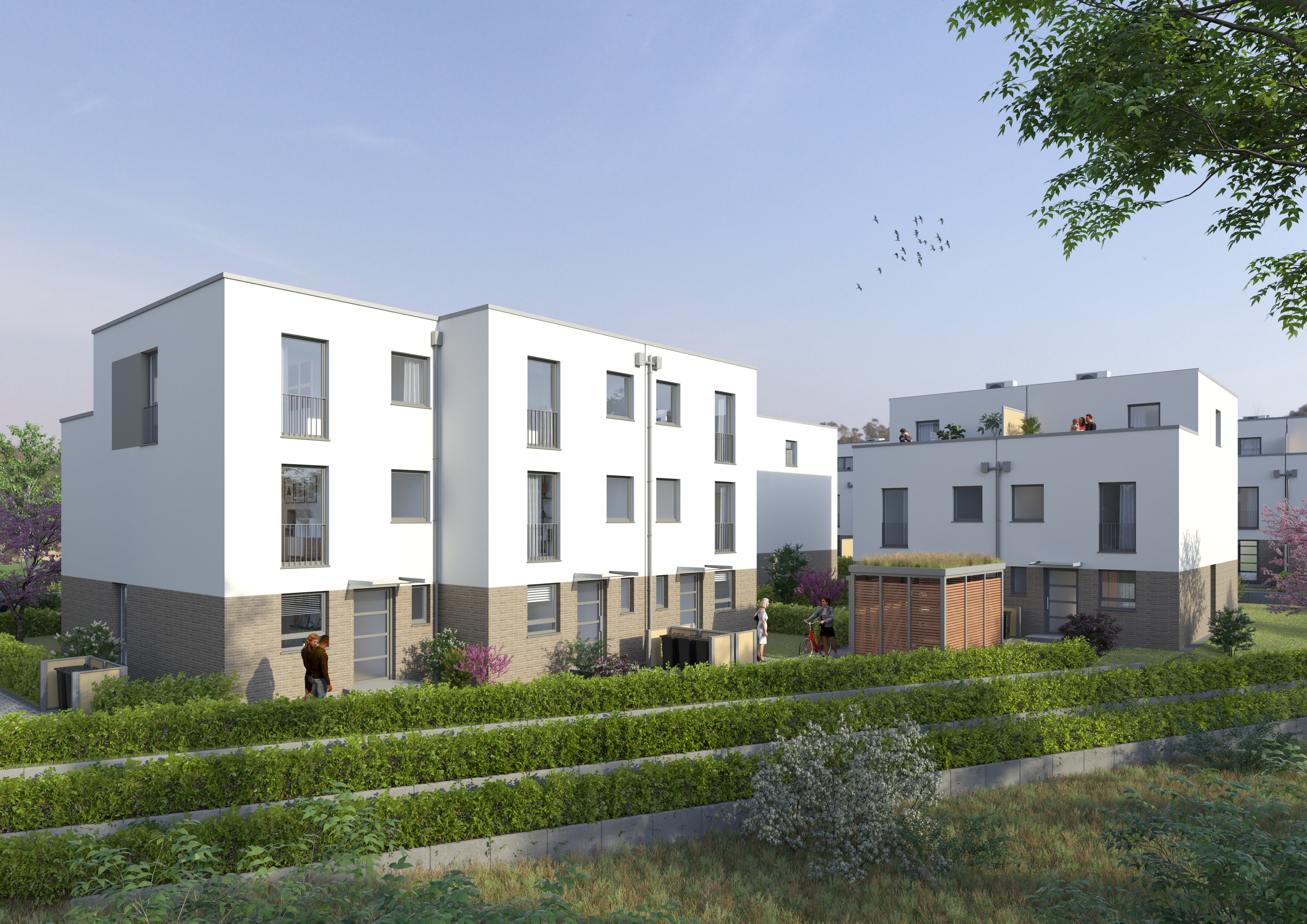 Reihenmittelhaus mit 125 m² in Salem